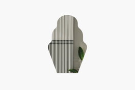 Hanah Home Espejo Negro Ecológico Flotal-e 100% MDF 50x70x2.2 cm